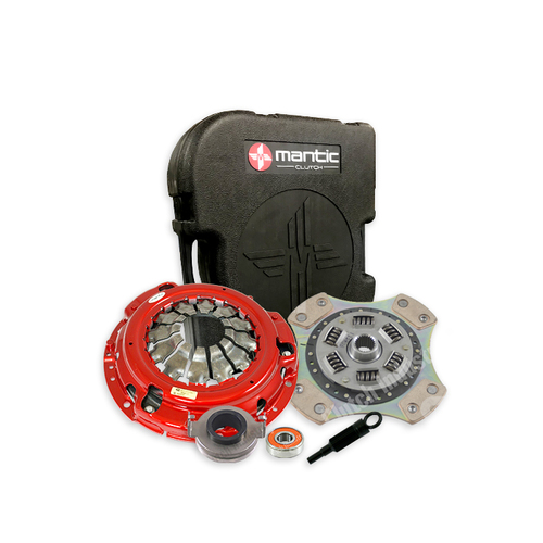 Mantic Clutch Kit, Stage 4, Performance, 230 mm x 24T x 25.2 mm, For Subaru 2.5 Ltr MPFI Turbo, 155kw S11, 5 Speed, 3/05-11/07 2005-2007,