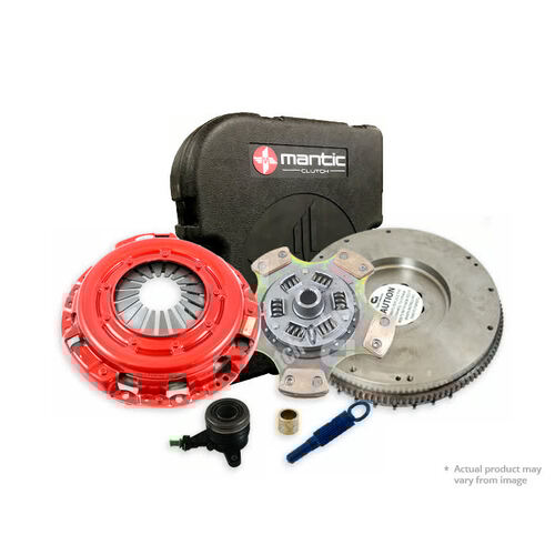 Mantic Clutch Kit, Stage 4, Performance, 290 mm x 26T x 29.0 mm, For Holden Commodore 6.0 Ltr MPFI, Gen 4 (LS2), 270KW VE Series II, 6 Speed, 1/12-4/1
