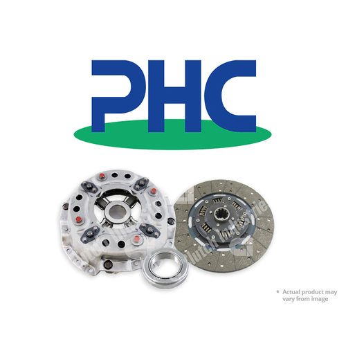 PHC Clutch Clutch Kit, PHC Standard, 380 mm x 10T x 44.7 mm, For Isuzu FSD700 2008-2016, 7.8 Ltr, 6HK1-TCN, 176kw FSR34, MLD6W Transmission, 1/08-6/16