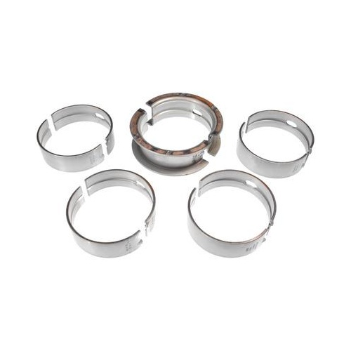 Clevite 77 Main Bearings, P-Series, Standard Size, Grooved, Tri-metal, Chrysler, Dodge, Plymouth, Big Block, Set of 5