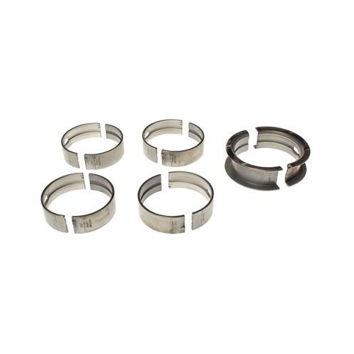 Clevite 77 Main Bearings, P-Series, .010 Size, Grooved, Tri-metal, Chrysler, Dodge, Plymouth, Big Block, Set of 5