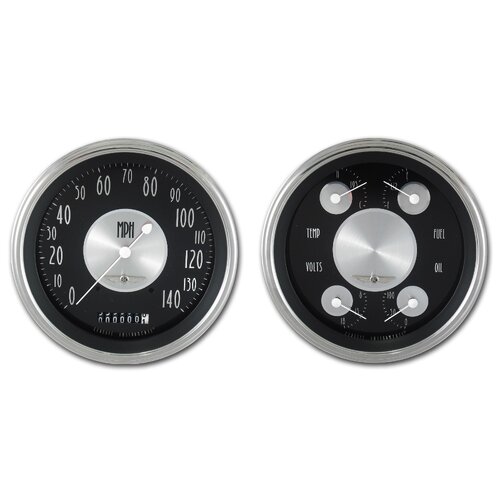 Classic Instruments Gauge Set, All American Tradition, Universal, GM, Set of 2