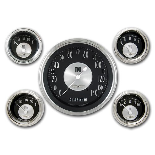 Classic Instruments Gauge Set, All American Tradition, Universal, GM, Set of 5