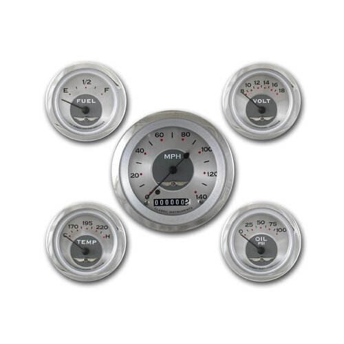 Classic Instruments Gauge Set, All American, Universal, GM, Set of 5