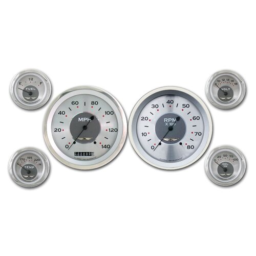 Classic Instruments Gauge Set, All American, Universal, GM, Set of 6