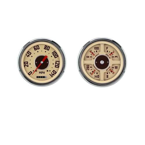 Classic Instruments Gauge Set, The Classic Truck Package for 1947-53 GMC Trucks, 1947-53 GMC Trucks, LS