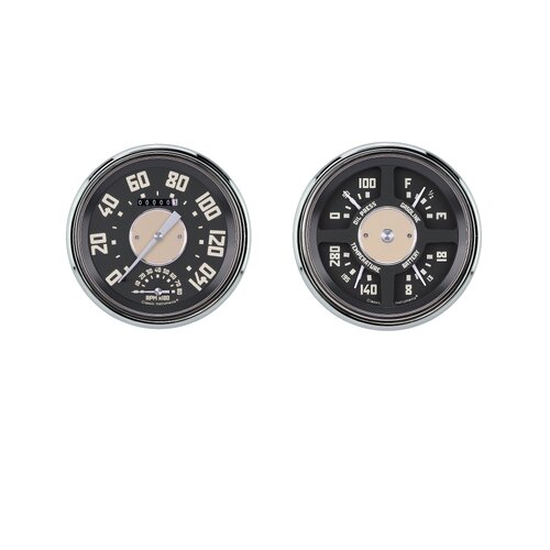 Classic Instruments Gauge Set, The OE Package for 1947-53 Chevy Trucks, 1947-53 Chevy Truck, LS