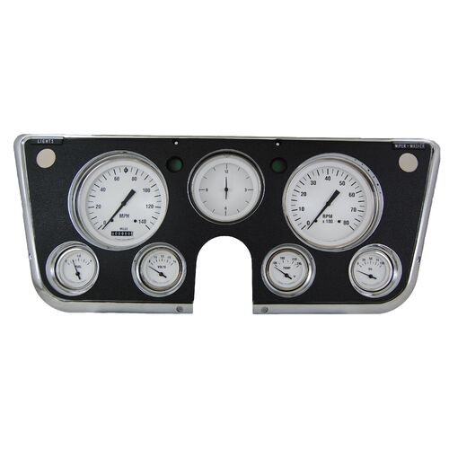 Classic Instruments Gauge Set, The White Hot for 1967-72 Chevy Truck, 1967-72 Chevy/GMC Truck, LS