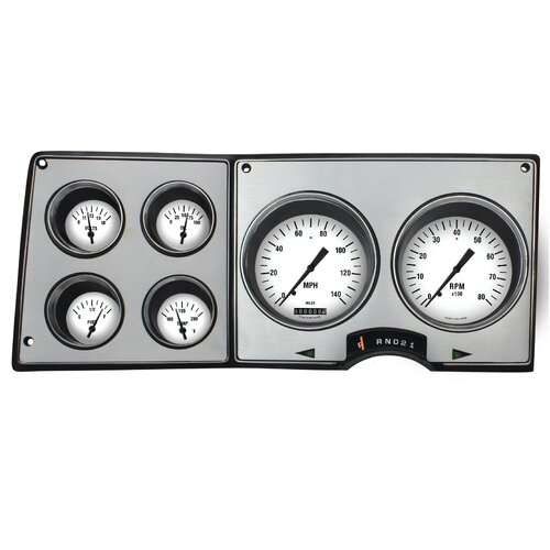 Classic Instruments Gauge Set, The White Hot Package for 1973-87 Chevy Truck, 1973-87 Chevy/GMC C10 Series Truck, LS