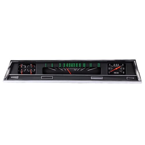 Classic Instruments Gauge Set, The Black Direct-fit Package for 1966-67 Chevelle, 1966-67 Chevelle, LS