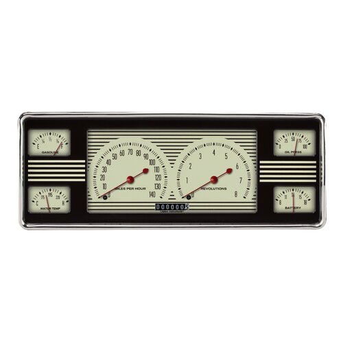 Classic Instruments Gauge Set, The Nostalgia Package for 1940 Ford Car, 1940 Ford Car