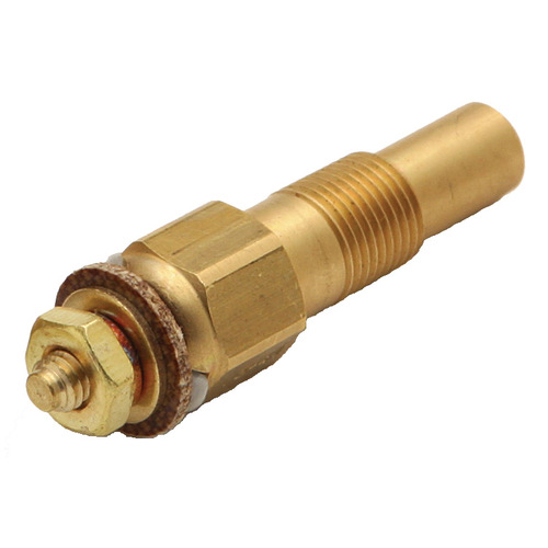 Classic Instruments Temperature Sensor, Temperature Sender 1/8" NPT, Zinc, Universal