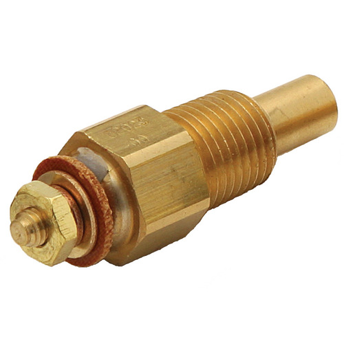 Classic Instruments Temperature Sensor, Temperature Sender 1/4" NPT, Universal, Zinc
