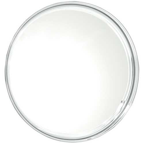 Cap, 7 in. Baby Moon Chrome, Each