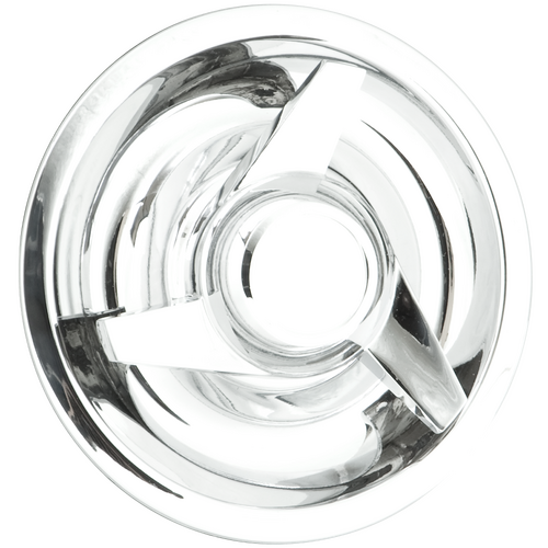 Cap, 7 in. Knockoff Plain Driver Side, Each