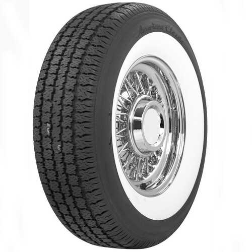 American Classic Tyre, American Classic, Radial, 235/70R16, Wide Whitewall, 1984@35 psi, S-Speed Rate, Each