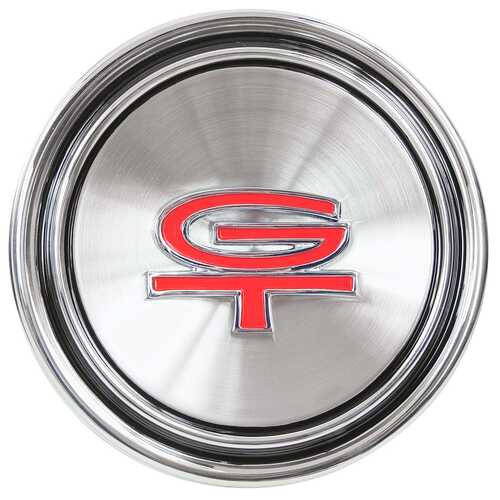 Cap, 68-69 Styled Steel w/ Gt Logo, Each