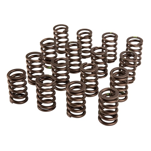 Crane Valve Springs, Triple, 1.645 in. O.D., 1.130 in. Coil Bind Height, 688 lbs/in. Rate, Set of 16