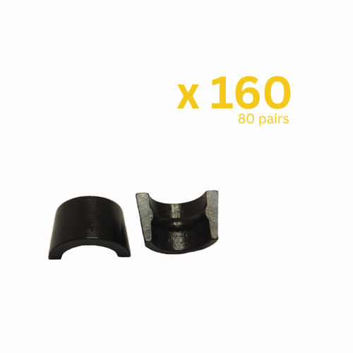 Crow Cams Valve Locks Single Radius Groove Hardened -Bulk Pack of 160