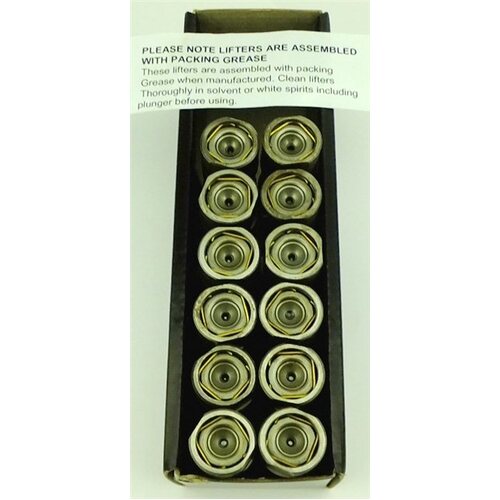 CROWCAMS Lifter Hydraulic, For Holden 3800 V6 VN to VY Heavy Duty, .840 in. Body Dia, .700 in. Dia, 400 Max. Pressure, Set of 12