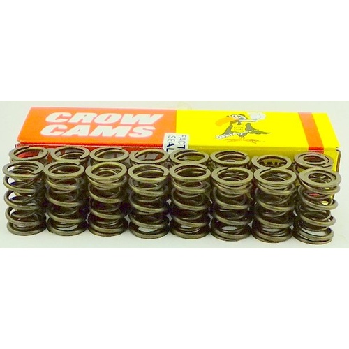 CROWCAMS Performance Springs, .800in. Max. Lift, .950in. Solid Roller Height, Set of 16