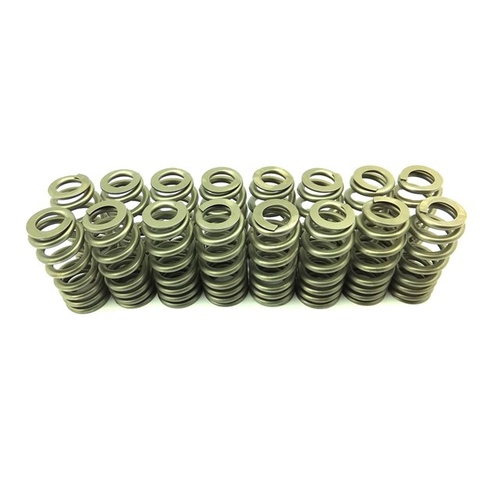 CROWCAMS Performance Spring, Double, 1.429in. OD, LH, For Holden V6/For Chevrolet SB V8, 2.411in. x .884in., 290 lb/in, Set of 12