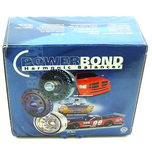 CROWCAMS Powerbond Harmonic Balancer, Pulley, LSA 10% Overdrive Supercharger