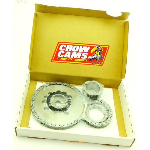 CROWCAMS Timing Chain Set, Performance, Chev/For Holden LS3, L76, L77, L98, 6.0/6.2L, Single, 4 Triggers
