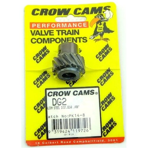 CROWCAMS Steel Distributor Gear .490in., Falcon, Each