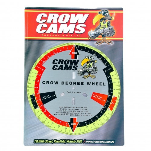 CROWCAMS 11in. Racer Degree Wheel
