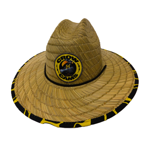 Crow Cams Straw Hat