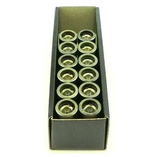 CROWCAMS Lifter Hydraulic, For Holden Red, Blue, Black 6, V8, .840 in. Body Dia, Flat Tappet, 320 Max. Pressure, Set of 12