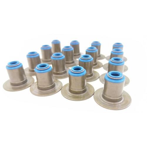 Crow Cams Valve Stem Seals LS Blue Viton Top Hat