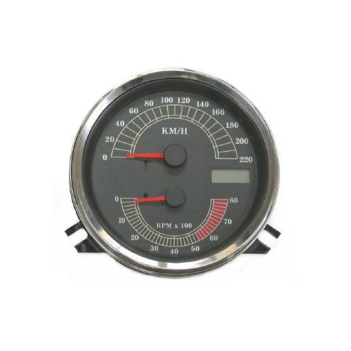Zodiac SPEDO/TACHO B/TWIN ELECTRONIC 00-03 S/TAIL (EXCL FXSTD) /95-03 FLHR