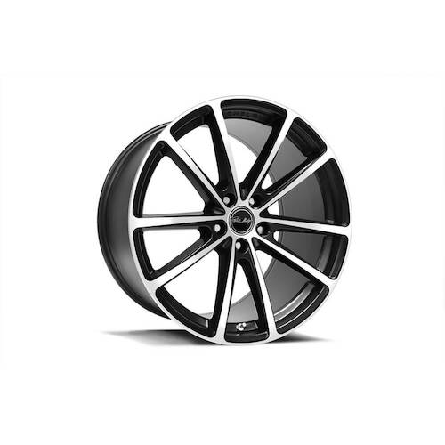 Carroll Shelby Wheel Co CS10 Series Wheel, Black and Machined