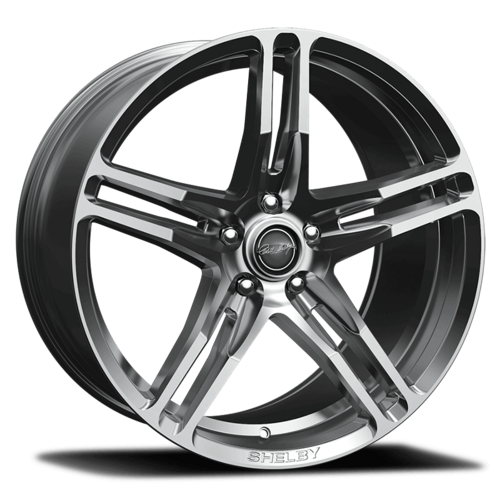 Carroll Shelby Wheel Co CS14 Series Wheel, Chrome Powder