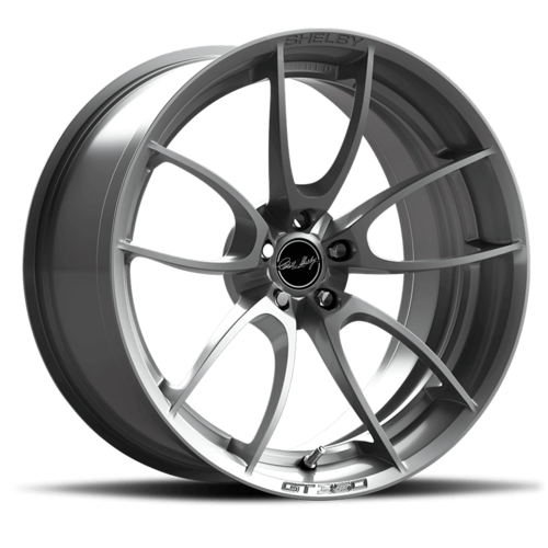 Carroll Shelby Wheel Co CS21 Series Wheel, Brushed Clear