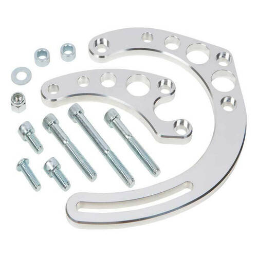 CVF Racing Alternator Bracket, Fuelie or Camel Hump Heads, LWP, For Chevrolet Small Block, Kit