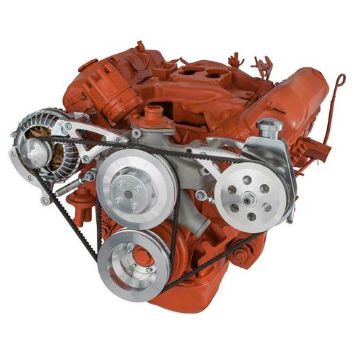 CVF Racing Power Steering & Alternator System, (426, 440), For Chrysler Big Block, Kit