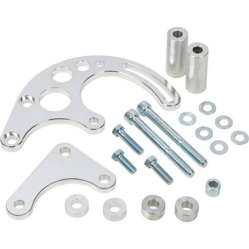 CVF Racing Power Steering Bracket, Long Water Pump, For Chevrolet Big Block, Kit