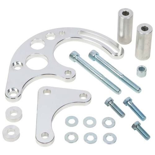 CVF Racing Power Steering Bracket, Short Water Pump, For Chevrolet Big Block, Kit