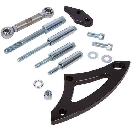 CVF Racing Alternator Bracket, Electric Water Pump, Stealth Black For Ford 289-302, Kit