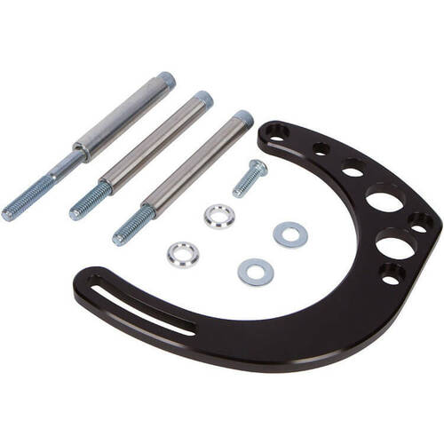 CVF Racing Alternator Bracket, Electric Water Pump, Stealth Black For Chevrolet Small Block, Kit