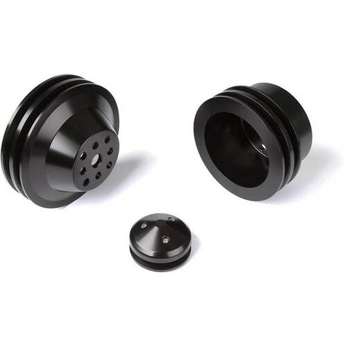 CVF Racing Stealth Black Big Block For Chevrolet Pulley Kit