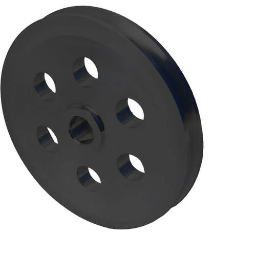 CVF Racing Power Steering Pulley, Press Fit, Stealth Black For Pontiac, Ford,  Kit