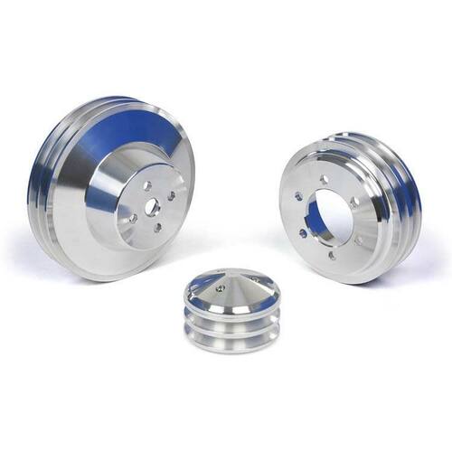 CVF Racing Pulley Kit, 3V (Long Water Pump), For Buick 455, Kit