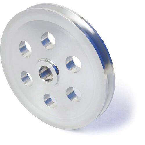 CVF Racing Power Steering Pulley, Keyway Shaft 4.5" Diameter, For Pontiac, Kit