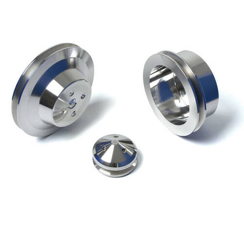 CVF Racing Pulley Kit, Alt (4 Bolt Crank), For Ford Small Block, Kit