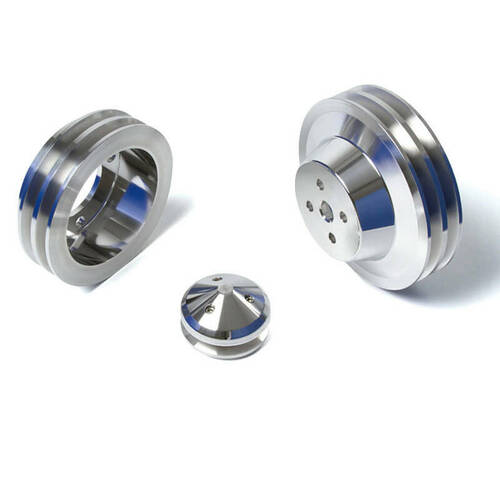 CVF Racing Pulley Kit, PS (4 Bolt Crank, 289 WP), For Ford Small Block, Kit