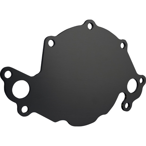 CVR Water Pump Back Plate, SBF Back Plate – Black